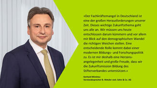 Testimonial von Gerhard Wiesheu (Foto: Manjit Jari)