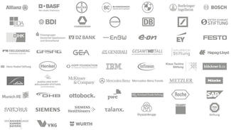 Initiatoren und Ankerpartner der Zukunftsmission Bildung (Logotapete)