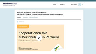 Selbstlernangebot für Lehrkräfte